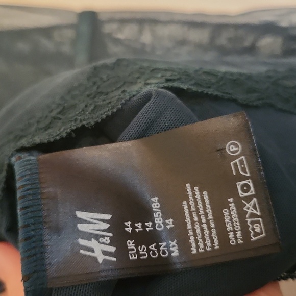 🧡 H&M: Forest Green Lingerie - Picture 6 of 8
